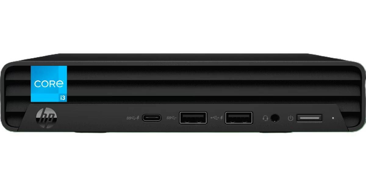 HP 260 G9 Mini Pro Desktop Computer, Intel i3-1315U, 16GB RAM, 1TB NVMe SSD, 2- Monitor Support 4K, HDMI, VGA, USB Type-C, WiFi 6, Bluetooth 5.3, Windows 11 Pro, Black