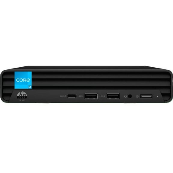 HP 260 G9 Mini Pro Desktop Computer, Intel i3-1315U, 32GB RAM, 1TB NVMe SSD, 2- Monitor Support 4K, HDMI, VGA, USB Type-C, WiFi 6, Bluetooth 5.3, Windows 11 Pro, Black