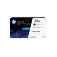thumbnail image 1 of HP 26A 2-pack Black Original LaserJet Toner Cartridges, CF226AD, 1 of 5