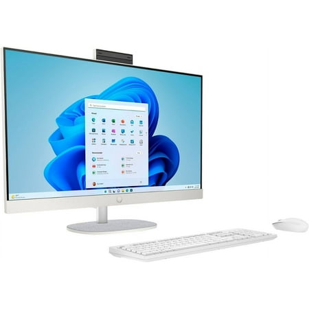 HP 27 All-in-One Touch Desktop 4TB SSD 64GB RAM (Intel 13th generation with 10 cores and Turbo Boost to 4.60GHz, 4 TB SSD, 64 GB RAM, 27-inch FullHD Touchscreen, Win 11) PC Computer Essential Pavilion