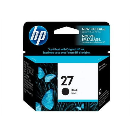 HP 27 Black Original Ink Cartridge (C8727AN)