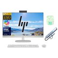 thumbnail image 1 of HP 27" FHD All-in-One Desktop Computer, Intel 12-Core Ultra 7 155U Processor, 64GB RAM 2.5TB Storage (2TB SSD+512GB External), Wireless Keyboard & Mouse, Windows 11, PLUSERA Earphones, White, 1 of 6