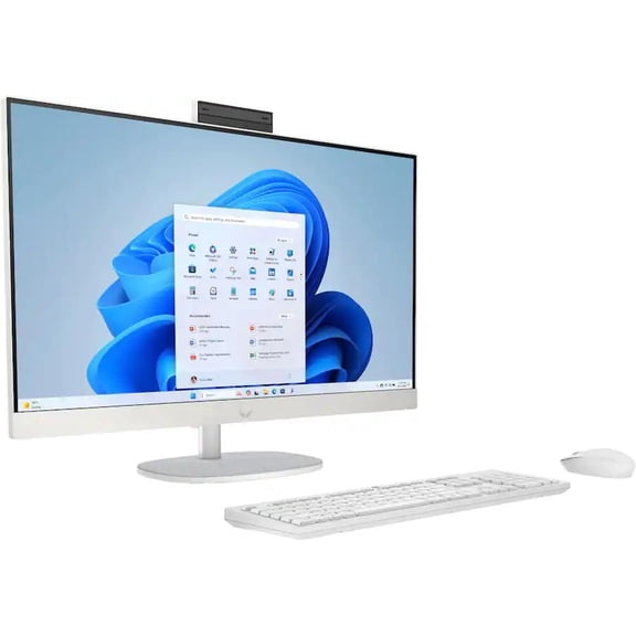 HP - 27" Full HD Touch-Screen All-in-One with Adjustable Height - Intel Core Ultra 7 225U 2025 - 16GB DDR5 Memory - 1TB SSD - Shell White