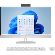 HP 27-cr2034 27" Touch All-in-One PC Core Ultra 5, 8GB, 512GB SSD, White