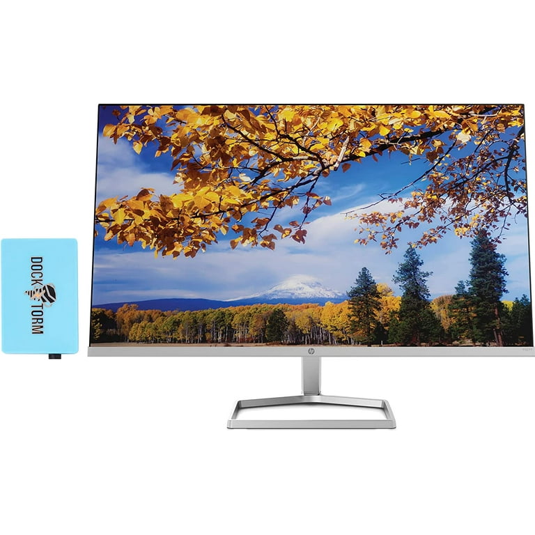 HP 27 inch 1080P Computer Monitor in Silver and Black, 27