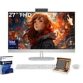 thumbnail image 1 of HP 27-inch All-in-One Desktop PC • 64GB RAM • 2TB SSD • Intel Core Ultra 7-155U • FHD Touchscreen Display • Windows 11 Pro • Business AIO for Everyday Use, 1 of 9