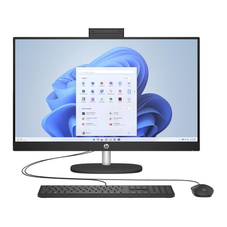 HP 27-inch All-in-One Desktop with Intel Core i7 Processor, 64GB RAM, 8TB SSD, Windows 11 Pro - Personal Computer