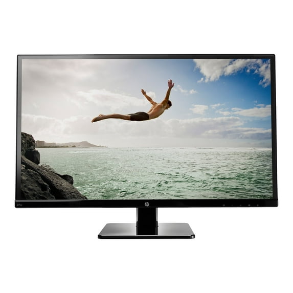 HP 27SV - LED monitor - 27" - 1920 x 1080 Full HD (1080p) @ 60 Hz - IPS - 250 cd/m锟斤拷 - 1000:1 - 7 ms - HDMI, DVI-D, VGA - speakers