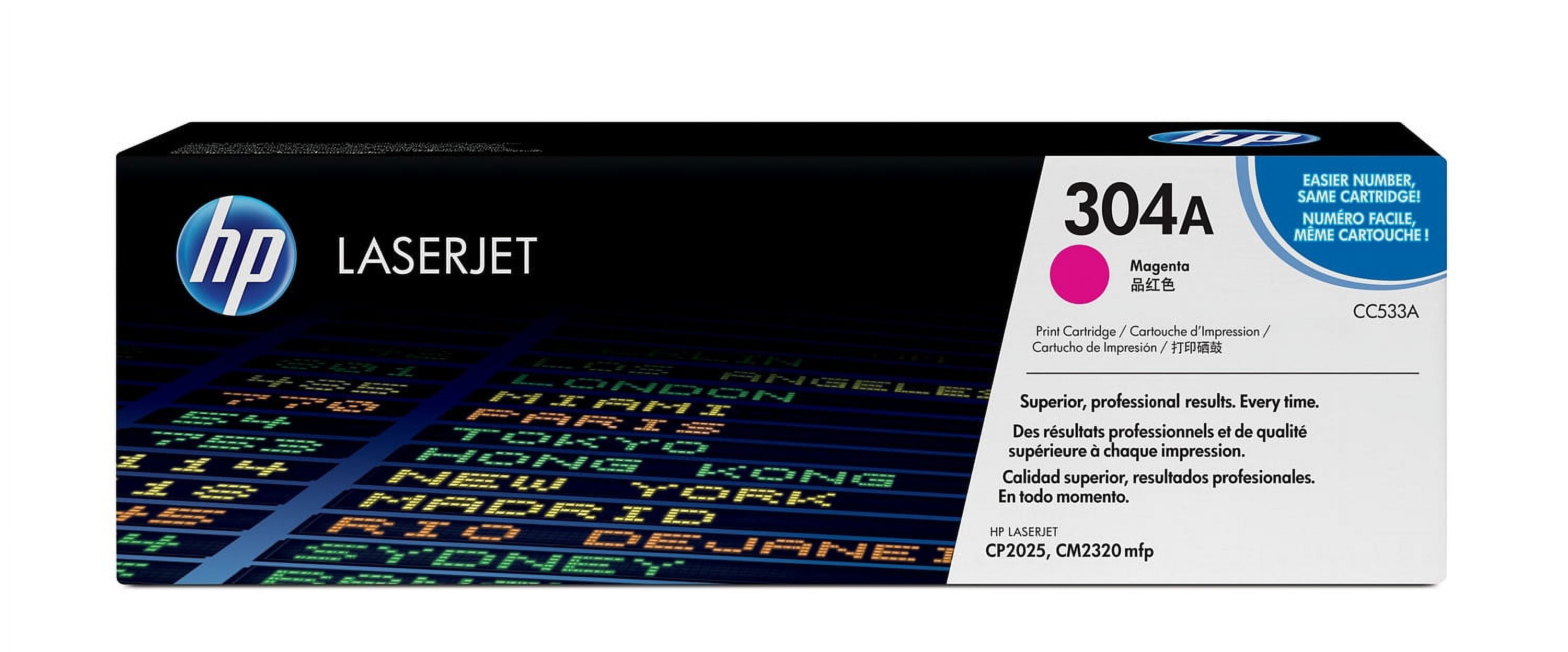 HP 304A (CC533A) Magenta Original LaserJet Toner Cartridge Sansujyuku sansujyuku.com