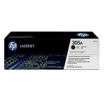 HP 305A Black Original LaserJet Toner Cartridge, ~2,090 pages, CE410A