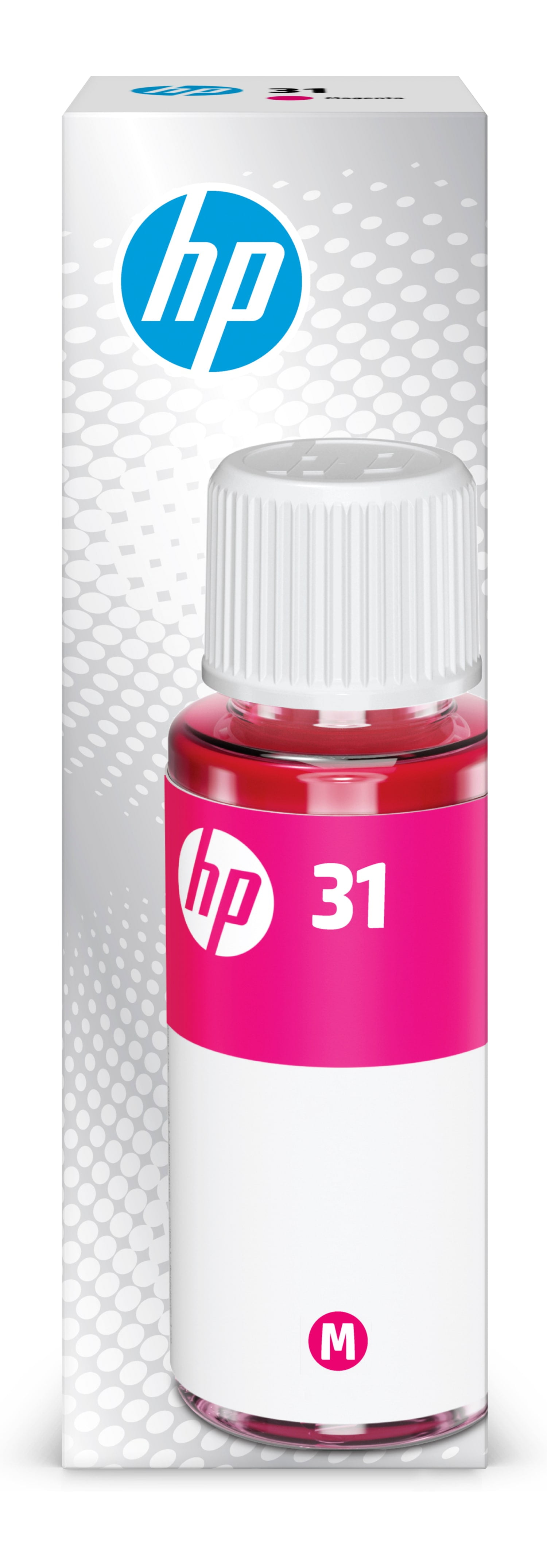 HP 31 70-ml Magenta Original Ink Bottle, ~8,000 pages, 1VU27AN