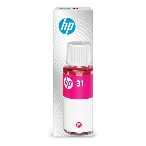 HP 31 70-ml Magenta Original Ink Bottle, ~8,000 pages, 1VU27AN