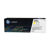 HP 312A Yellow LaserJet Toner Cartridge, ~2,700 pages, CF382A
