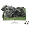 thumbnail image 1 of HP 32 Inch Full HD(1920X1080) VA Panel Monitor, Anti-Glare Display, 100Hz Refresh Rate, 7 MS Response Time, 2 x HDMI 1.4, 1 x VGA, 16:9 Aspect Ratio, Silver, with 5ave HDMI Cable, 1 of 5