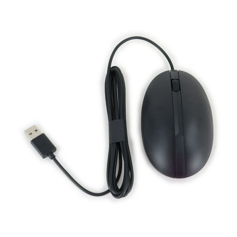 HP 320M Halley USB Optical Mouse Scroll Black DIB L96910-001