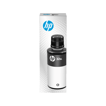 HP 32XL 135-ml Black Original Ink Bottle, ~6,000 pages, 1VV24AN