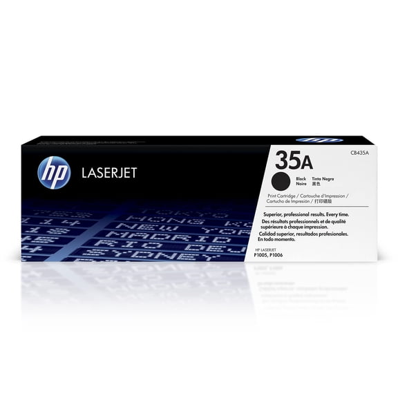HP 35A Black Toner Cartridge - Sold Without Manufacturer Warranty