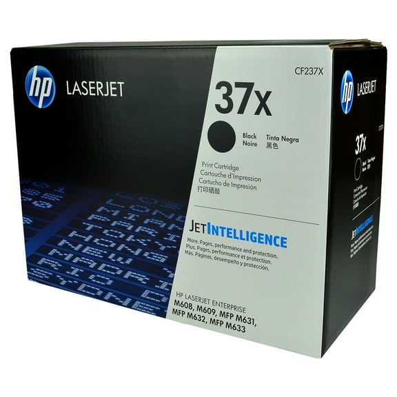 HP 37X (CF237X) Toner Cartridge, Black High Yield