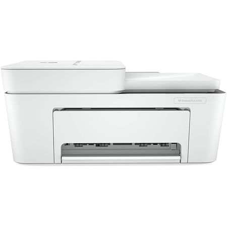HP 3XV13A DeskJet Plus 4155 Wireless AIO Desktop Printer - White, Open Box