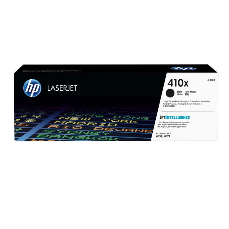 HP 410X, (CF410X) High-Yield Black Original LaserJet Toner Cartridge HP 410X, (CF410X) High-Yield Black Original LaserJet Toner Cartridge
