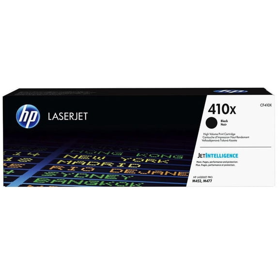 HP LaserJet 410X High-Yield Black Toner Cartridge