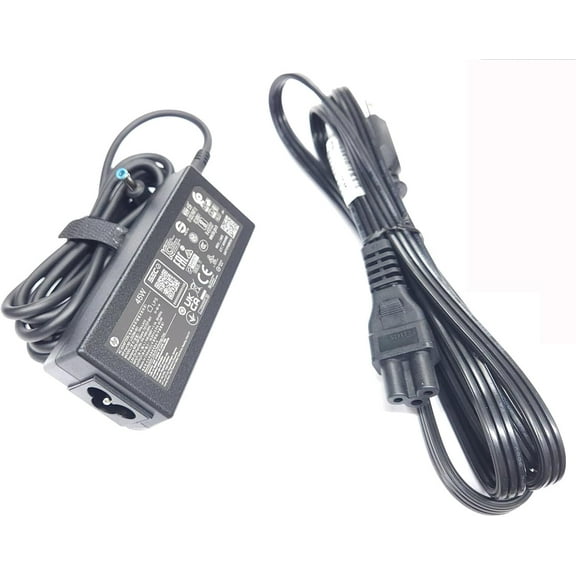 HP 45W 19.5V 2.31A, Blue Tip, Compatible with HP Pavilion x360 11 13 15, Elitebook Folio 1040 G1, Stream 13 11 14, TPN-LA15.