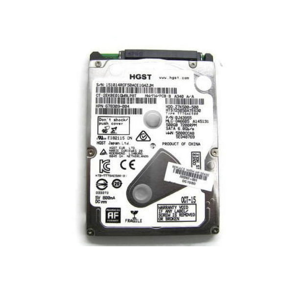HP 500GB 7200RPM Hitachi HGST SATA Hard Drive (HDD) 703267-001