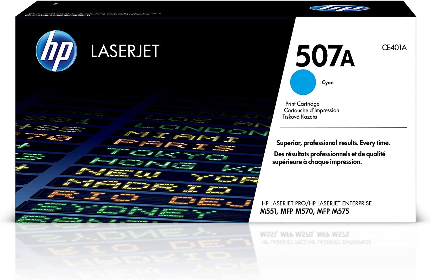 HP 507A CE401A Cyan Toner Cartridge