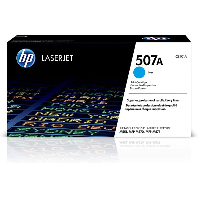 HP 507A CE401A Cyan Toner Cartridge