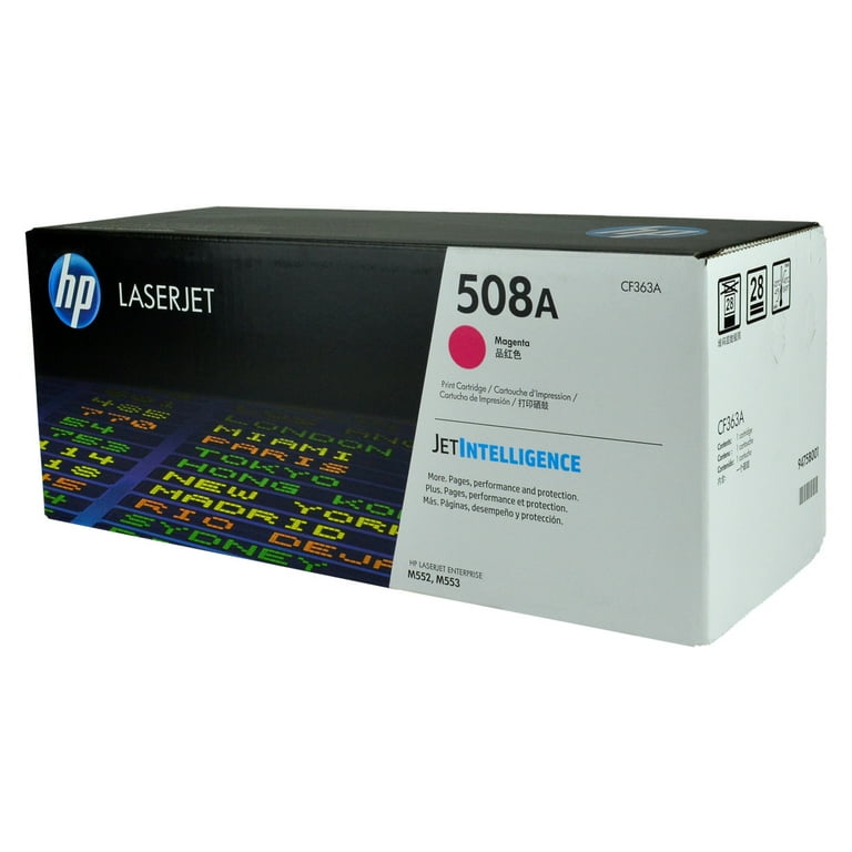 HP 508A (CF363A) Toner Cartridge, Magenta - Walmart.com