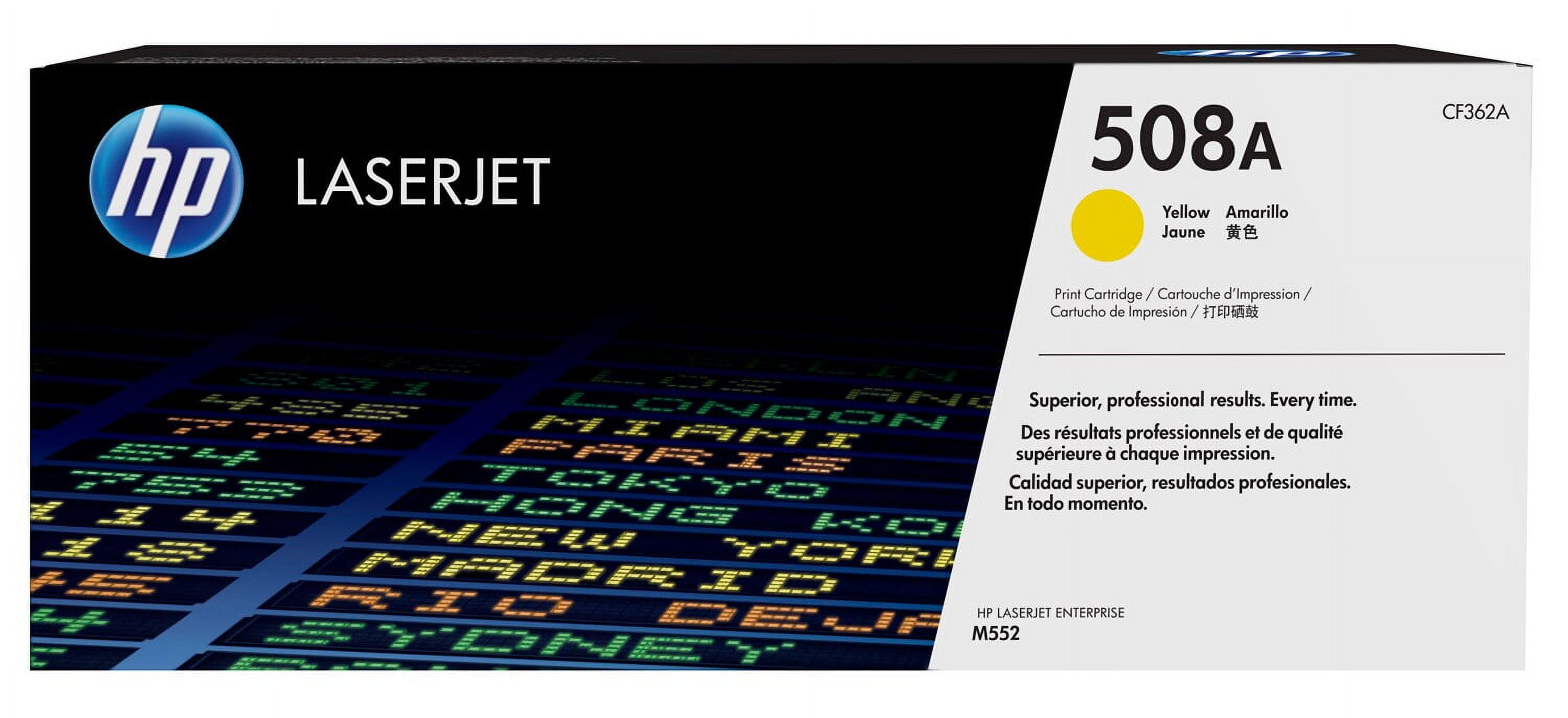 純正トナーカートリッジ HP 508A 黒色 CF360A Amazon.com: Hp 508A (CF360A) Black Original Toner Cartridge