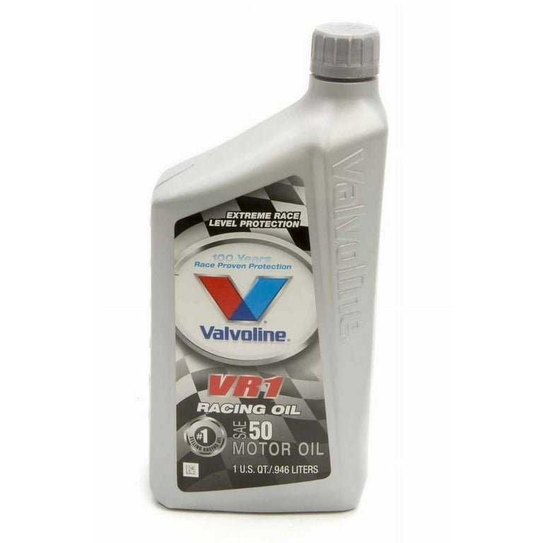 Valvoline HP 50w Racing Oil VR1 Valvoline HP 50w Racing Oil VR1