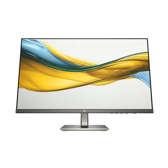 HP Series 5 524da 24-Inch FHD IPS Monitor, 5ms Response Time, Anti Glare, Flicker Free, VGA, HDMI and Dockztorm USB Port Expander (Black/Gray)