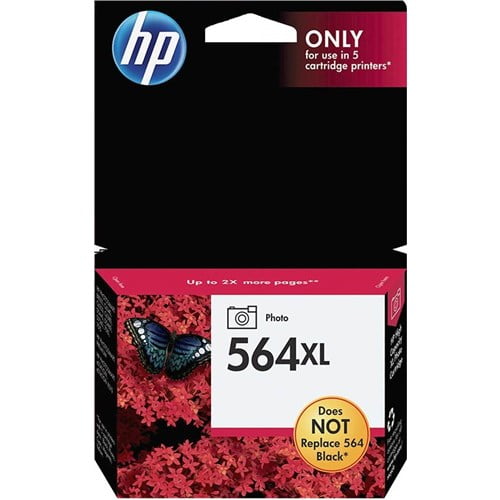 HP 564XL (CB322WN) Original Inkjet Ink Cartridge - Photo Black - 1 Each - 290 Pages HP 564XL (CB322WN) Original Inkjet Ink Cartridge - Photo Black - 1 Each - 290 Pages