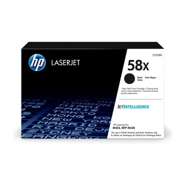 HP 58X High Yield Black Original LaserJet Toner Cartridge, ~10,000 pages, CF258X
