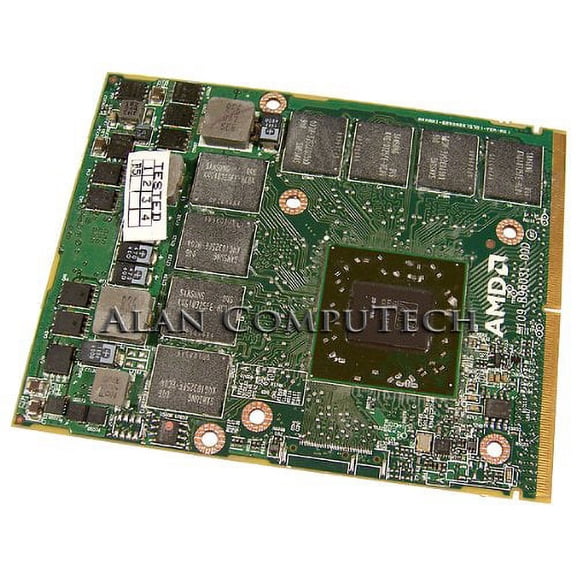 HP 596061-001 ATI Broadway FirePro M7820 XT-GL graphics board - 1GB GDDR4 memory - Includes replacement thermal material