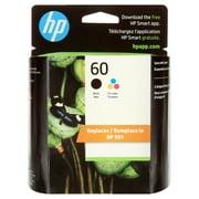 HP Monochrome, Tri-Color Printer Cartridge Combo Pack with Printing consumables, Black, tri-color, N9H63FN#140, 1 Count, 1 Pack Approximate 200 Pages