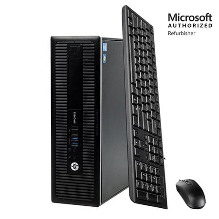 HP 600 G1 Desktop Computer Core I5-4750 8 GB RAM 500Gb Hard Drive Windows 10 Professional - 1 Year Warranty (Used )