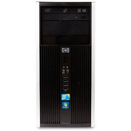 HP 6000 TWR Desktop PC with Intel Core 2 Duo E7400 Processor, 4GB Memory, 500GB Hard Drive and Windows 10 Home (Monitor Not Included)