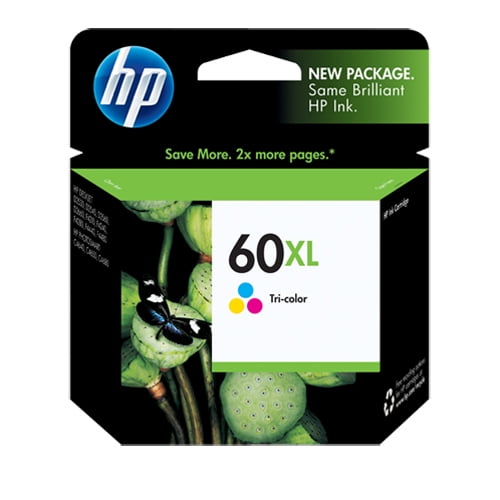 HP 60XL/901XL High Yield Tri-color Original Ink Cartridge (CC644WN)