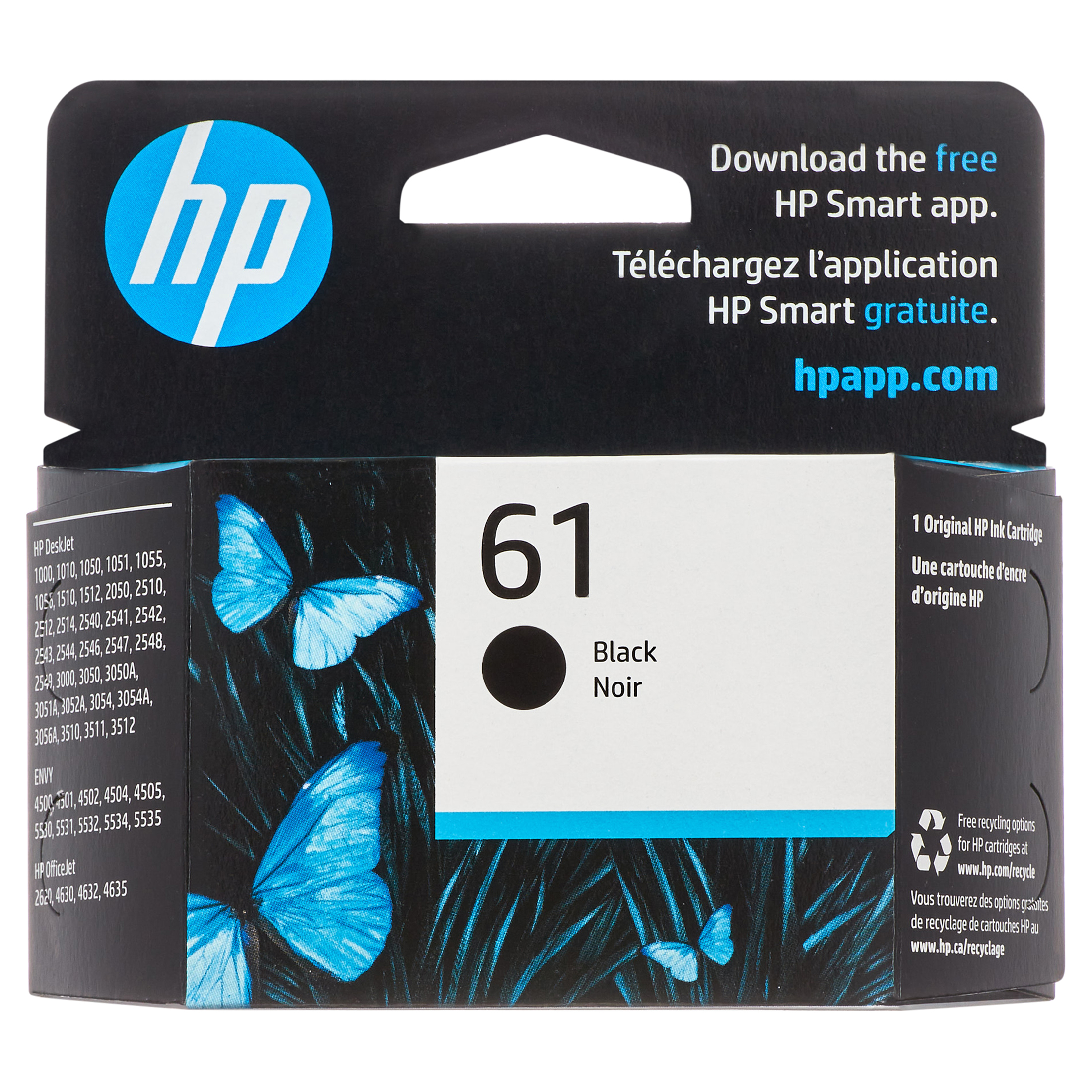 HP 61 - black - original - ink cartridge - image 1 of 12