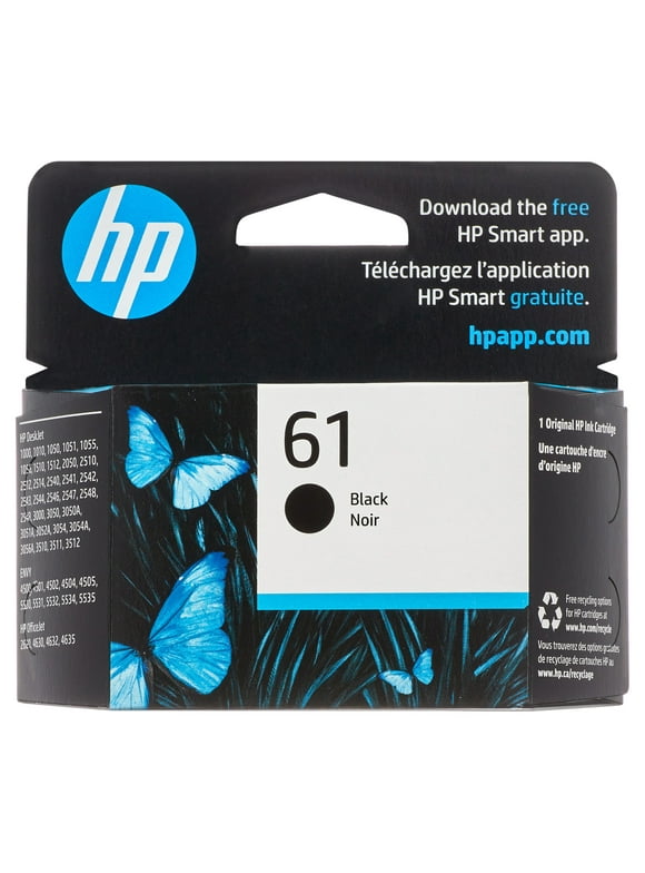 HP 61 - black - original - ink cartridge