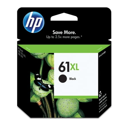 HP 61XL High Yield Black Original Ink Cartridge, ~430 pages, CH563WN#140