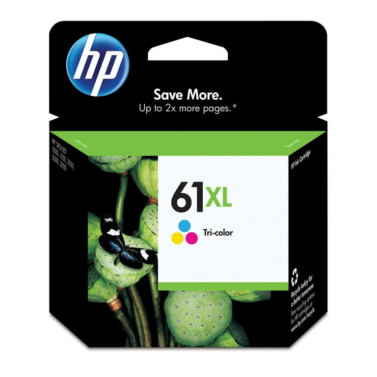 みゆきHP 61XL トリカラー インクカートリッジ③ HP 61XL High Yield Tri-color Ink Cartridge for Deskjet, ~300 pages
