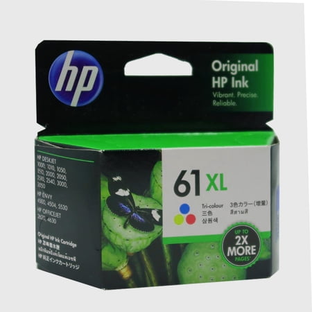 HP 61XL High Yield Tri-color Original Ink Cartridge, 330 Pages