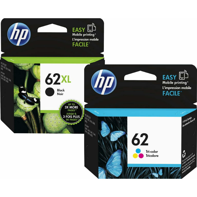 HP 62XL Black (C2P05AN) Ink Cartridge- Twin Pack