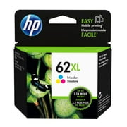 HP 62XL High Yield Tri-color Original Ink Cartridge, ~415 pages, C2P07AN#140