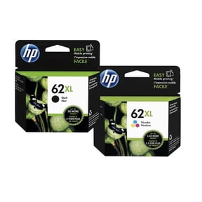 HP 62XL Ink Cartridges High Yield Black and Color for HP Printers