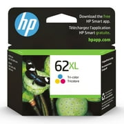 HP 62XL Original Inkjet Ink Cartridge, Tri-color Pack, 415 Pages
