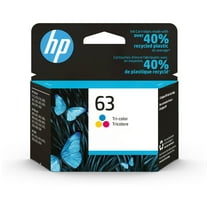 HP 63 Tri-color Original Ink Cartridge, ~150 pages, F6U61AN#140